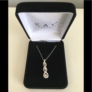 Kay’s White Sapphire Necklace